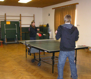 Vánoční turnaj ping pong 2009