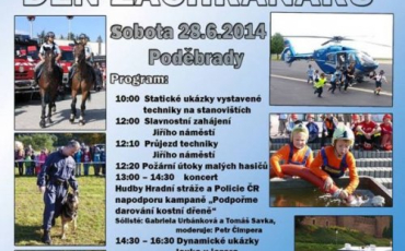 Den záchranářů Poděbrady