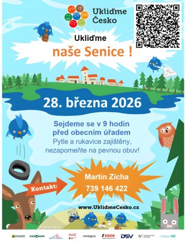 UKLIĎME NAŠE SENICE