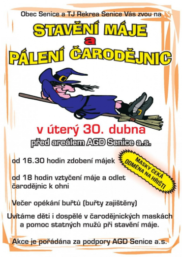 Stavění máje a čáry