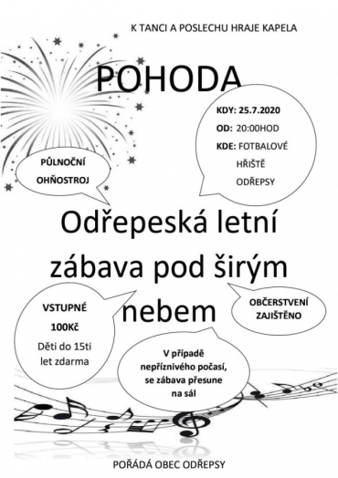 Letní Odřepeská zábava