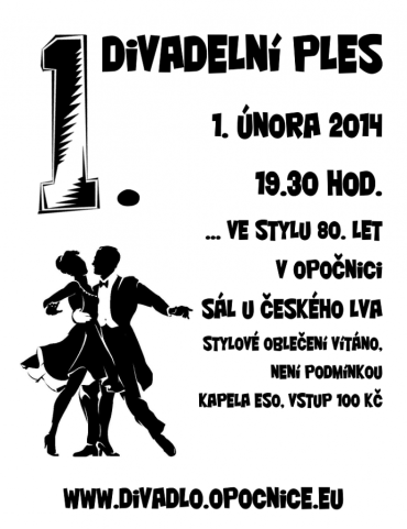 Opočnice - 1 DIVADELNÍ PLES