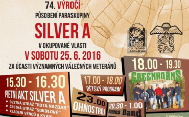 Plakát na akci POCTA STATEČNÝM 2016