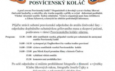 Posvícenský koláč v Činěvsi