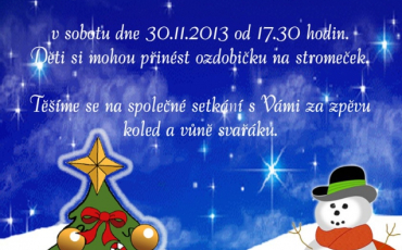 Slavnostní rozsvícení Vánočního stromečku