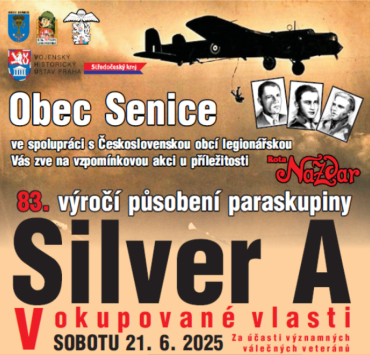 POZVÁNKA na vzpomínkovou akci Silver A 21.6.2025