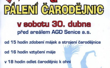 Máje a čáry v Senicích 2016