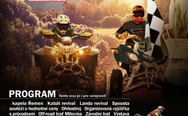 Pozvánka na 2. celorepublikový sraz čtyřkolek.