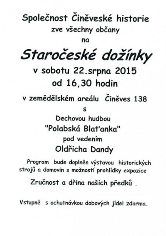 Staročeské dožínky
