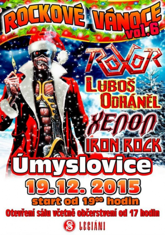 ROCKOVÉ VÁNOCE V ÚMYSLOVICÍCH 2015