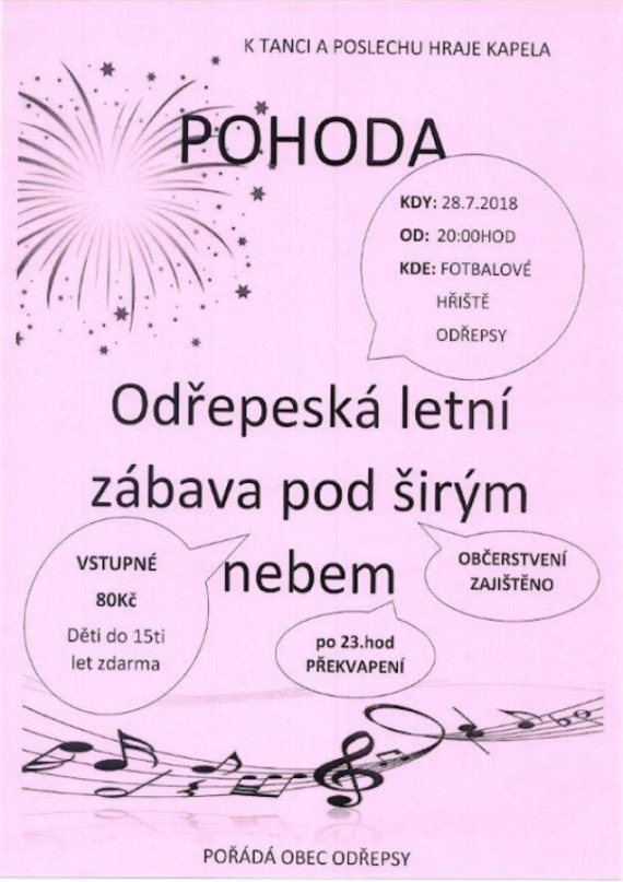 Odřepská letní zábava