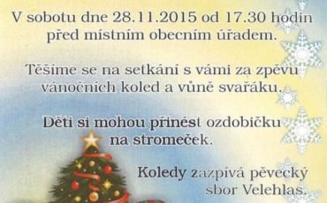 Rozsvícení Vánočního stromečku