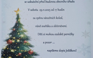 ROZSVÍCENÍ VÁNOČNÍHO STROMU