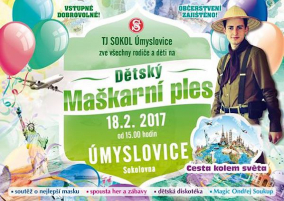 Maškarní dětský Úmyslovice