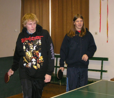Vánoční turnaj ping pong 2009