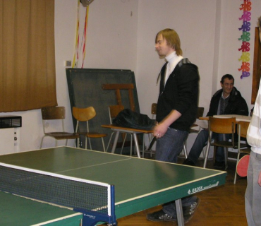 Vánoční turnaj ping pong 2009