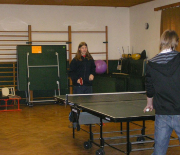 Vánoční turnaj ping pong 2009