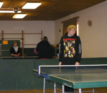 Vánoční turnaj ping pong 2009