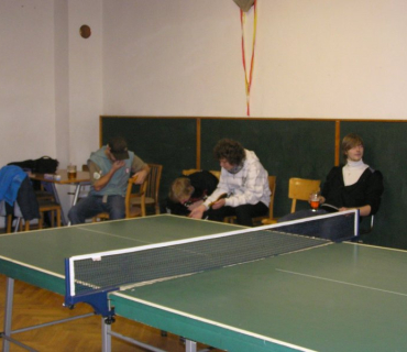 Vánoční turnaj ping pong 2009