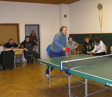 Vánoční turnaj ping pong 2009