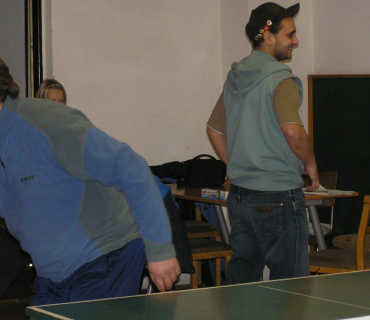 Vánoční turnaj ping pong 2009