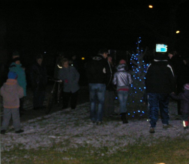 Rozsvícení vánočního stromečku 2010