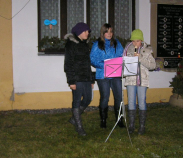 Rozsvícení vánočního stromečku 2010