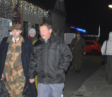 Rekonstrukce událostí těsně po seskoku paraskupiny SILVER A s vysílačkou Libuše