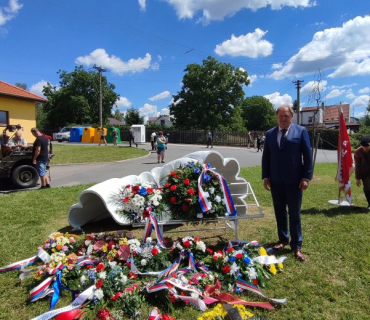 Břasy-pietní akt Jiřího Potůčka 2022