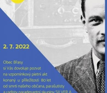 Břasy-pietní akt Jiřího Potůčka 2022