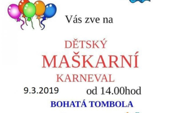 Dětský maškarní 2019