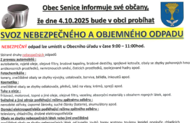 SVOZ NEBEZPEČNÉHO A OBJEMNÉHO ODPADU