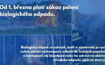Zákaz pálení biologického odpadu 